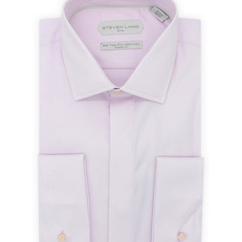 Steven Land Elite | Hidden Buttons Non Iron 2 Way Stretch Dress Shirt