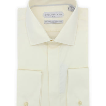 Steven Land Elite | Hidden Buttons Non Iron 2 Way Stretch Dress Shirt