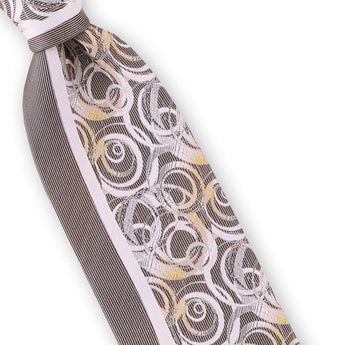 Steven Land | Art Deco Silk Tie | Big Knot | W225