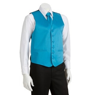 Steven Land Solid 4-pc. Vest with Matching Tie, Bowtie & Pocket Square